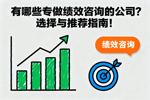 有哪些專做績效咨詢的公司？選擇與推薦指南！