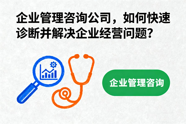 企業(yè)管理咨詢公司，如何快速診斷并解決企業(yè)經(jīng)營問題？