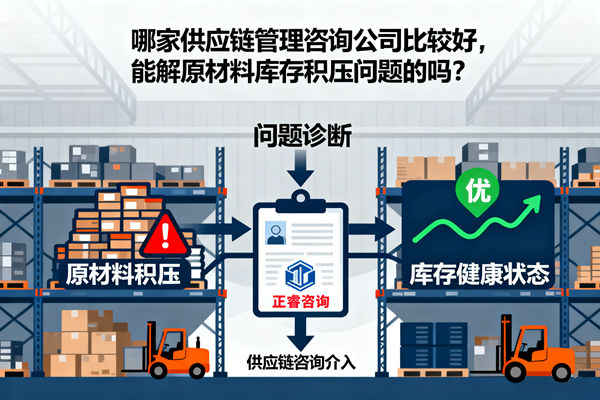 哪家供應(yīng)鏈管理咨詢公司比較好，能解原材料庫存積壓問題的嗎？