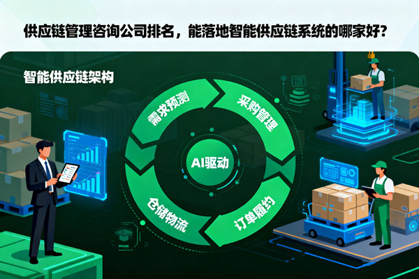 供應鏈管理咨詢公司排名，能落地智能供應鏈系統(tǒng)的哪家好？