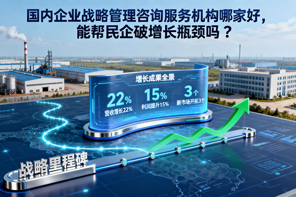 國內企業(yè)戰(zhàn)略管理咨詢服務機構哪家好，能幫民企破增長瓶頸嗎？