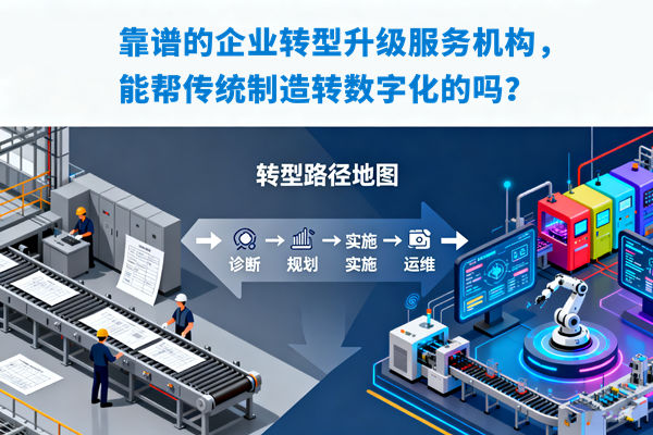 靠譜的企業(yè)轉(zhuǎn)型升級服務(wù)機(jī)構(gòu)，能幫傳統(tǒng)制造轉(zhuǎn)數(shù)字化的嗎？
