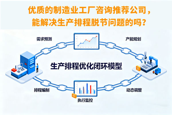 優(yōu)質的制造業(yè)工廠咨詢推薦公司，能解決生產排程脫節(jié)問題的嗎？