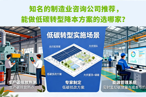 知名的制造業(yè)咨詢公司推薦，能做低碳轉(zhuǎn)型降本方案的選哪家？